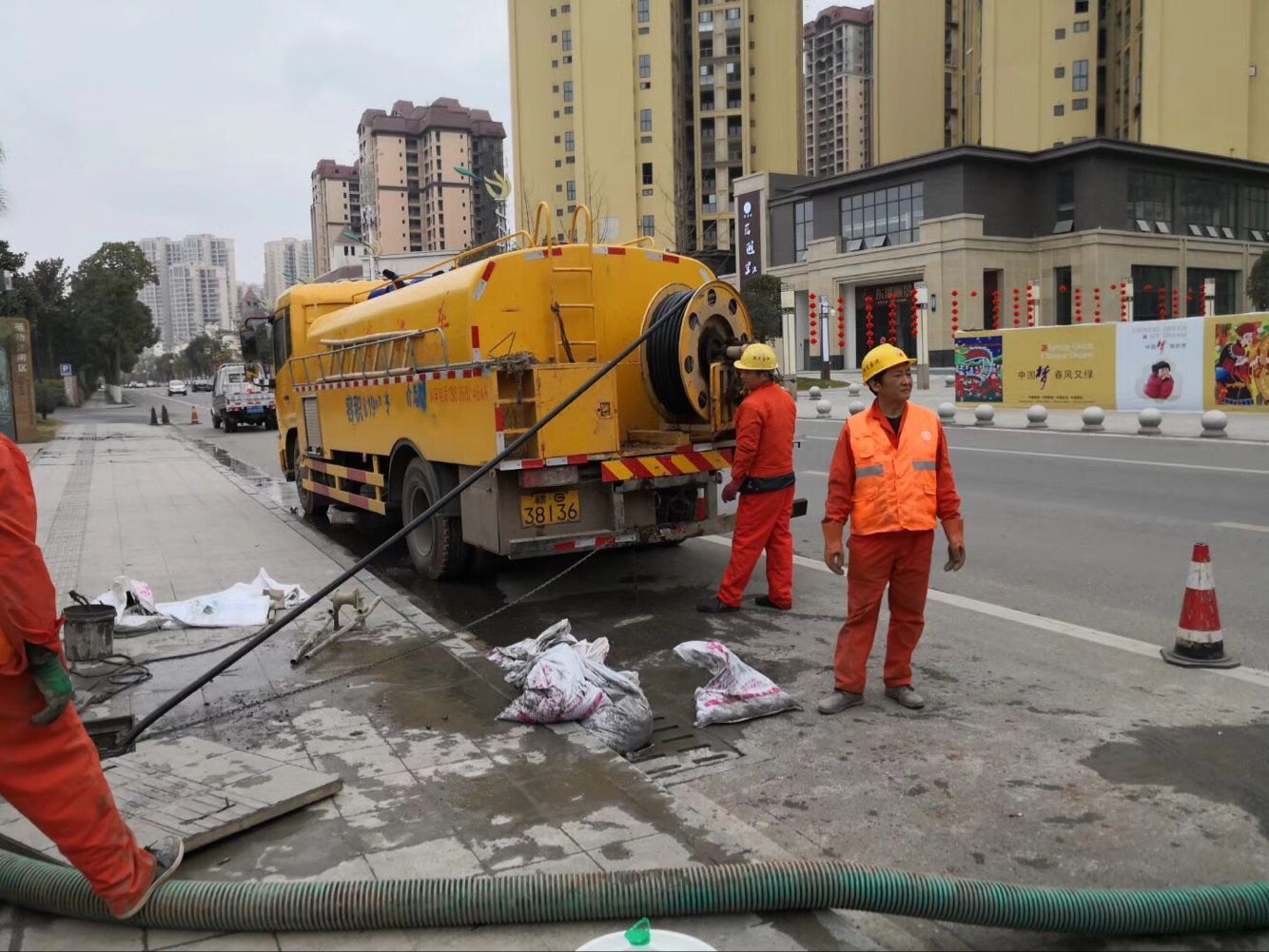 永州排污管道清淤-管道清洗